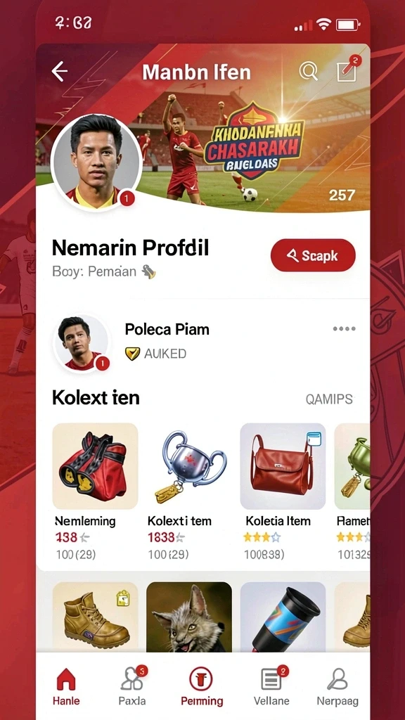 evip3 - Tampilan antar muka yang user-friendly dan intuitif.