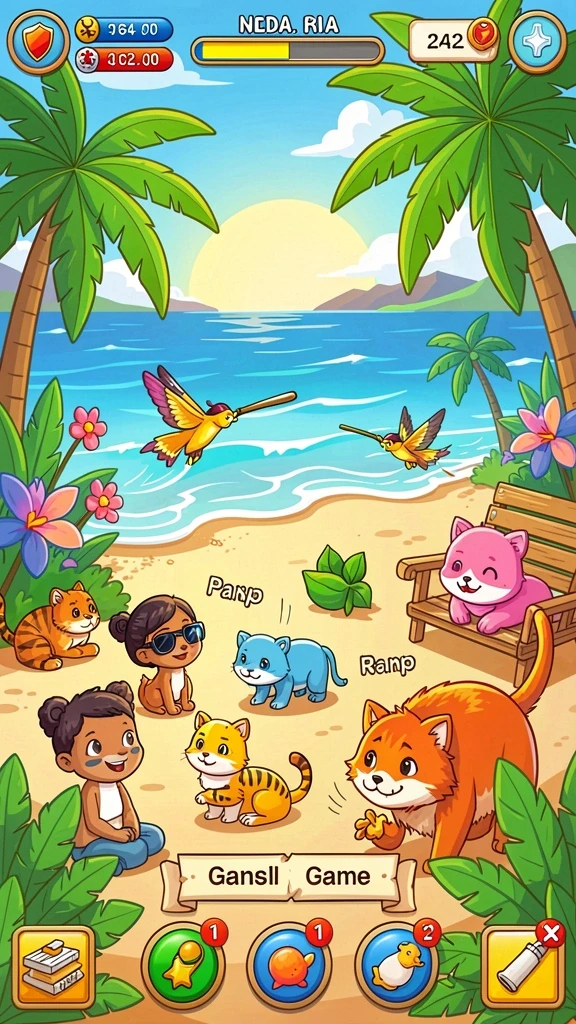 nagawin - Screenshot menampilkan fitur multiplayer yang dinamis.