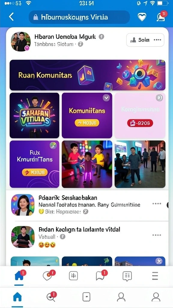 rp8 - Tampilan menu utama RP8 yang menarik dan user-friendly.