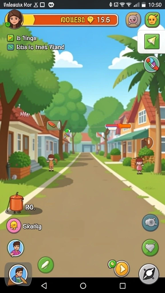 rr666 - Tangkapan layar lingkungan fantastis dalam dunia RR666.