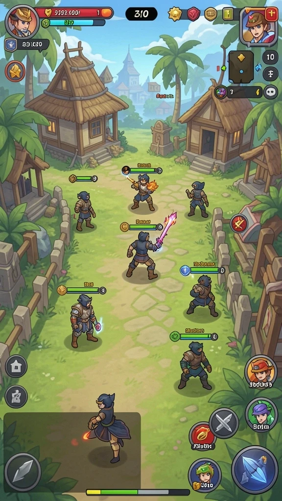 s80 - Tangkapan layar menampilkan level permainan yang menantang.
