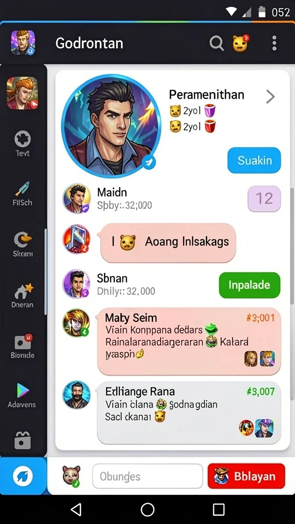 svipsidn - Tampilan antarmuka utama yang menarik dan ramah pengguna.